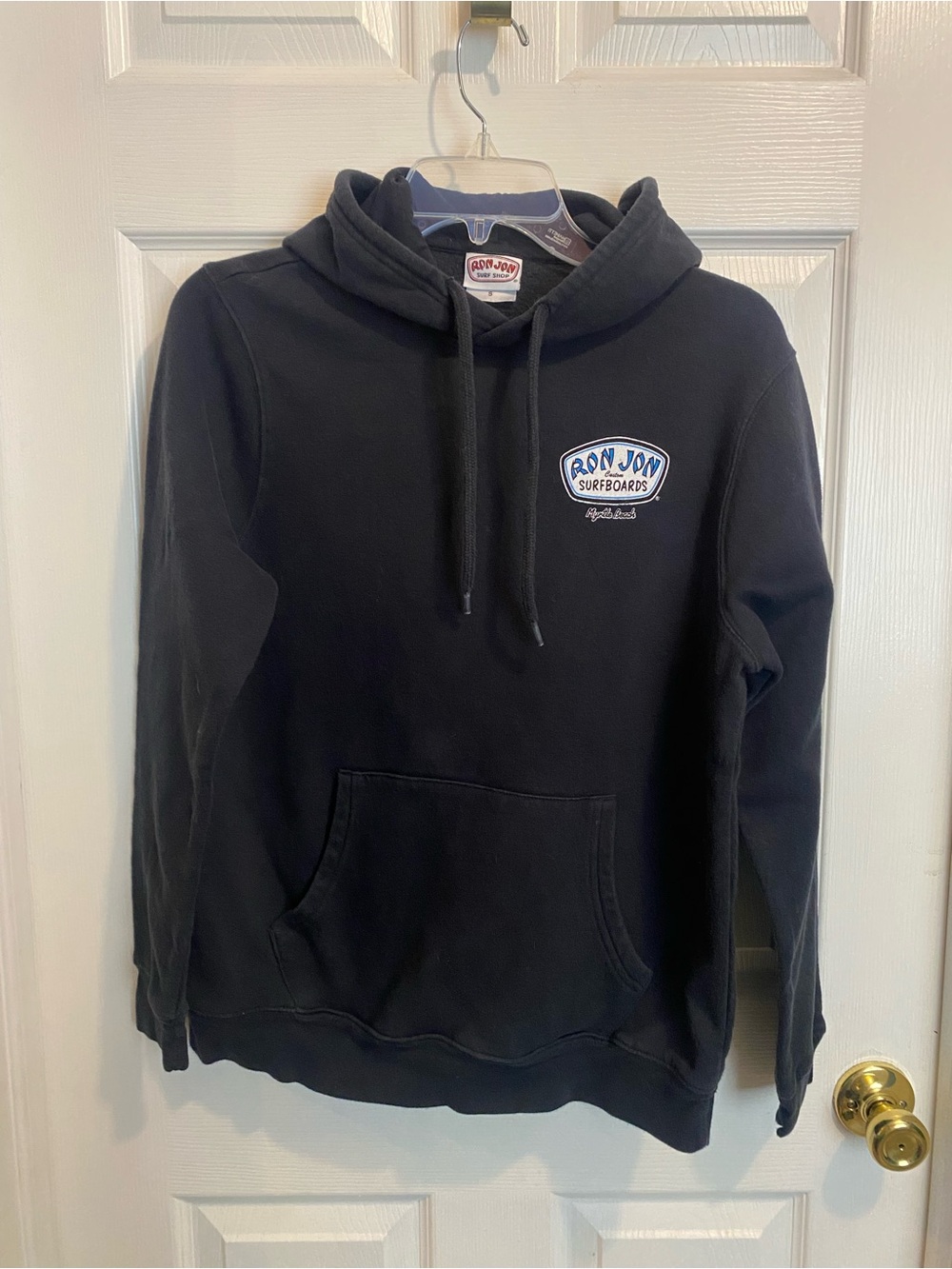 Ron Jon Black Hoodie Sweatshirt
